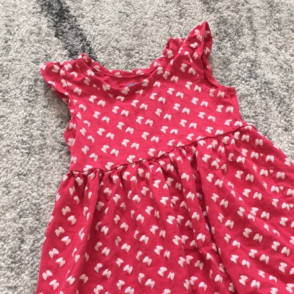 ⚡️$4 FLASH SALE⚡️ Butterfly Red Dress 12-18 - Picture 3 of 8